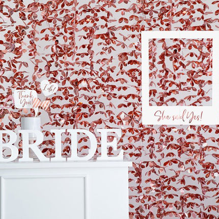 Photobooth Frame She Said Yes 59,5cm van Partydeco koop je bij Partywinkel