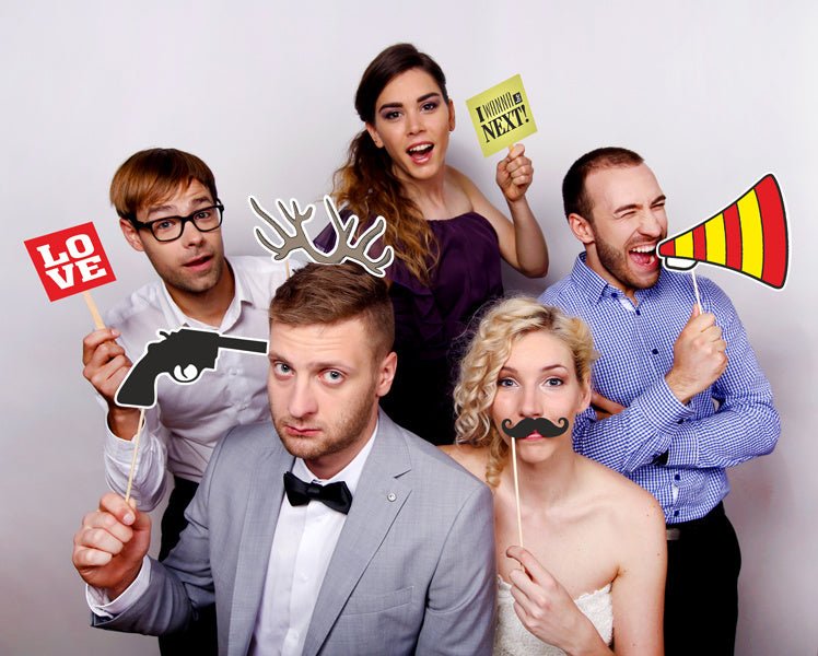Photobooth Snorren 6st van Partydeco koop je bij Partywinkel