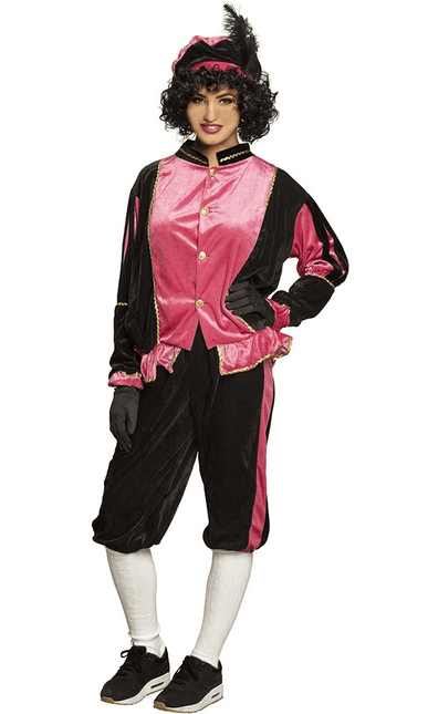 Pietenpak Roze Zwart - Partywinkel - 8712026568359