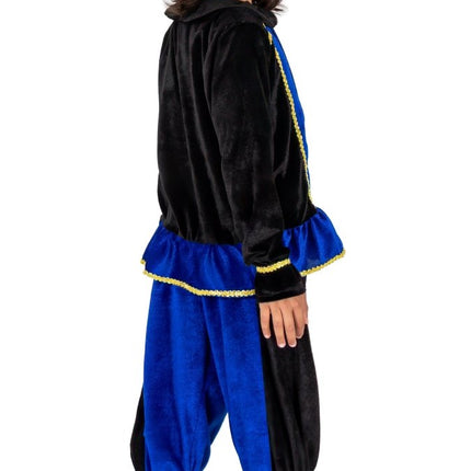Pietenpakje Kind Blauw/Zwart van Folat koop je bij Partywinkel