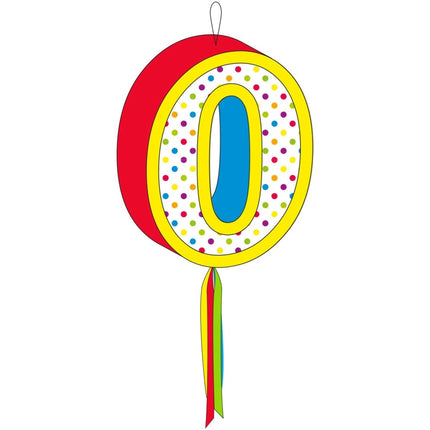 Pinata 0 Jaar 49cm van Folat koop je bij Partywinkel