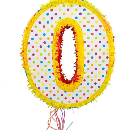 Pinata 0 Jaar 49cm van Folat koop je bij Partywinkel