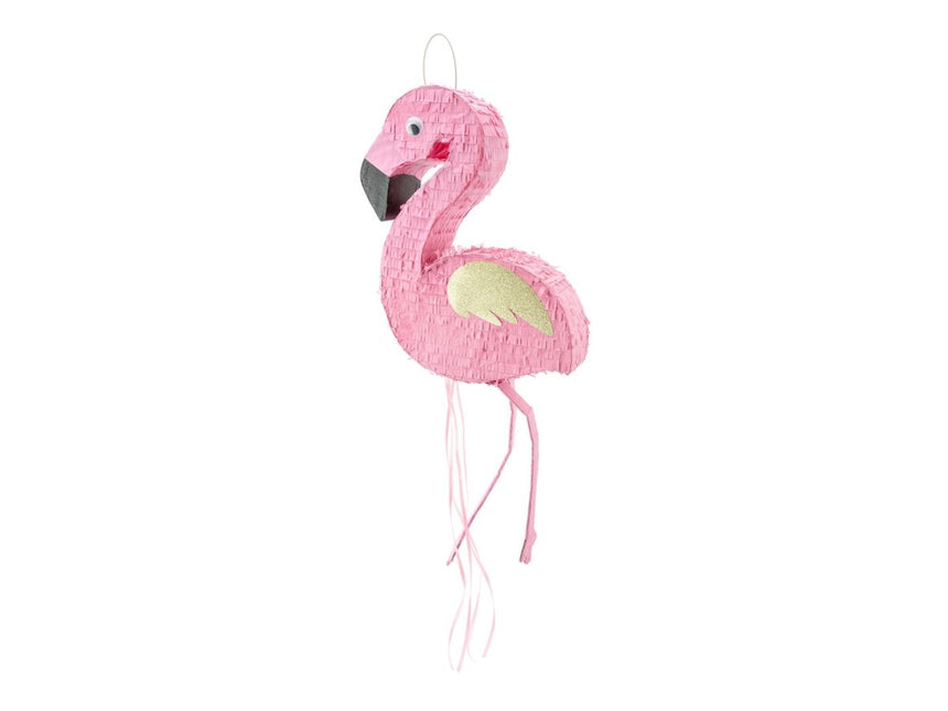 Pinata Flamingo Deluxe 55cm van Partydeco koop je bij Partywinkel