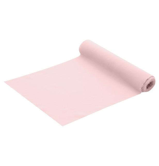 Jasnoróżowy bieżnik na stół Pastel 5m