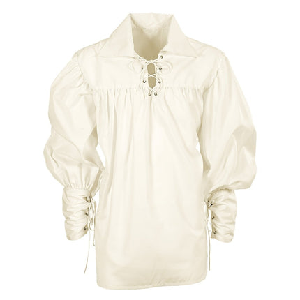 Piraat Blouse Wit Heren van Widmann koop je bij Partywinkel