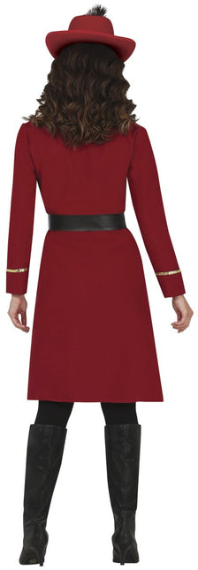 Piraat Kostuum Bordeaux Rood Dames van Fiestas Guirca koop je bij Partywinkel