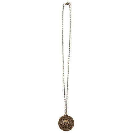 Piraten Ketting Amulet van Boland koop je bij Partywinkel