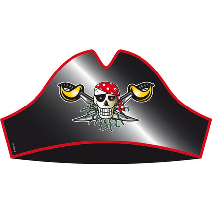 Piratenhoeden 8st - Partywinkel - 8714572076494