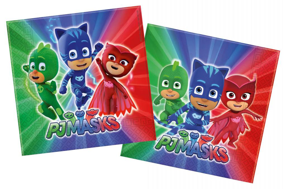 Pj Masks Servetten 33cm 20st van Procos koop je bij Partywinkel