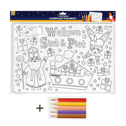 Placemat - Sinterklaas van Paper Dreams koop je bij Partywinkel