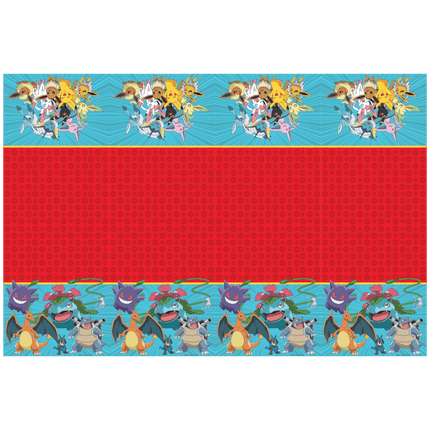 Pokemon Tafelkleed Plastic 1,8m van Procos koop je bij Partywinkel
