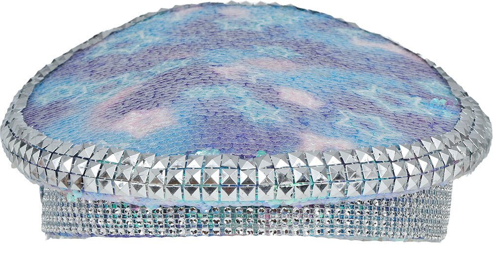 Police blue hat with pearls, adult van Fiestas Guirca koop je bij Partywinkel