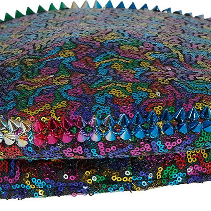 Police multicolor hat with studs, adult van Fiestas Guirca koop je bij Partywinkel