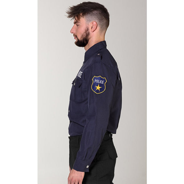 Politie Blouse Heren van Boland koop je bij Partywinkel