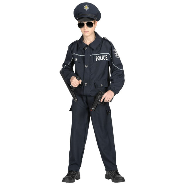 Politie Kostuum Jongen 3 delig van Widmann koop je bij Partywinkel