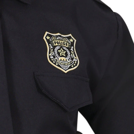 Politie Kostuum Zwart Heren van Fiestas Guirca koop je bij Partywinkel