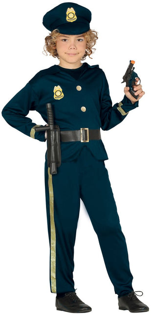 Politiepak Kind Goud van Fiestas Guirca koop je bij Partywinkel