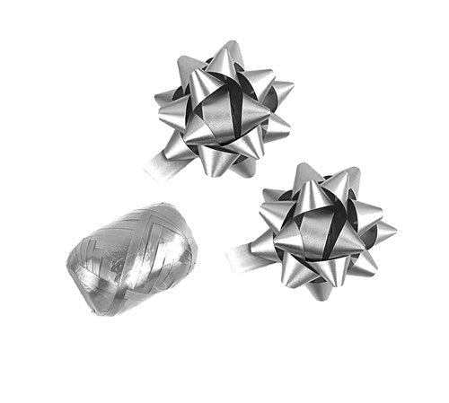 Srebrny zestaw combi Polyband (1 jajko, 2 rozety)