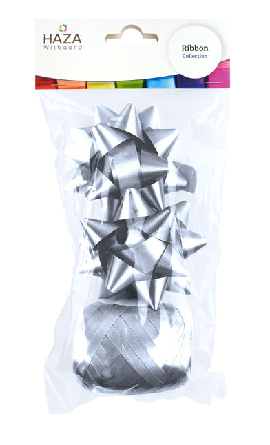 Srebrny zestaw combi Polyband (1 jajko, 2 rozety)