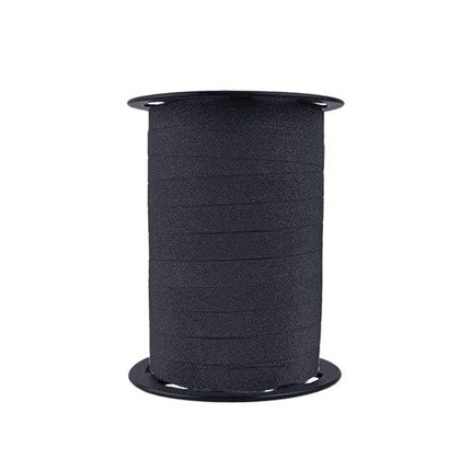 Polyband glitter zwart (100mx10mm) van Haza Witbaard koop je bij Partywinkel