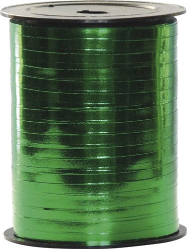 Taśma poliestrowa metaliczna zielona (250mx5mm)