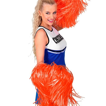 Pom Pom Oranje 1 stuk van Widmann koop je bij Partywinkel