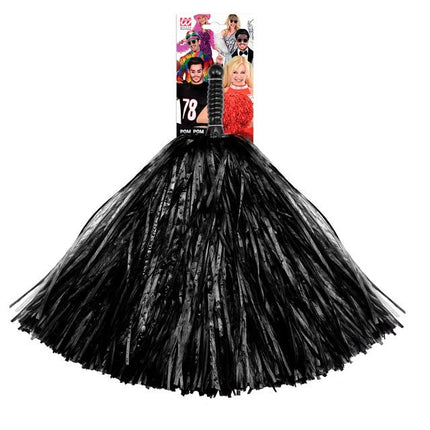 Pom Pom Zwart 1 stuk van Widmann koop je bij Partywinkel