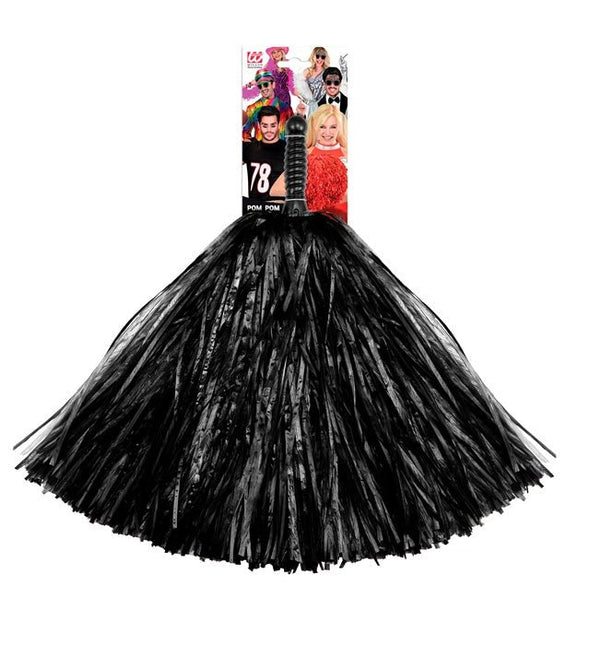 Pom Pom Zwart 1 stuk van Widmann koop je bij Partywinkel