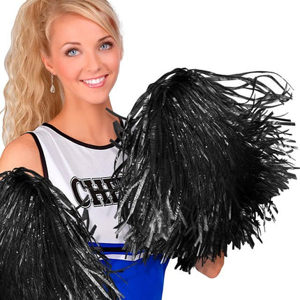 Pom Pom Zwart 1 stuk van Widmann koop je bij Partywinkel