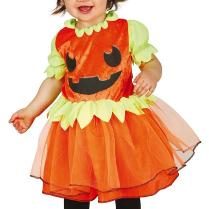 pompoen Halloween Jurk Baby van Fiestas Guirca koop je bij Partywinkel