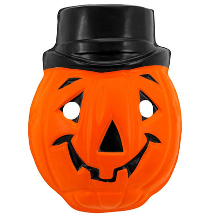 Pompoen Masker Zwart Oranje van Widmann koop je bij Partywinkel