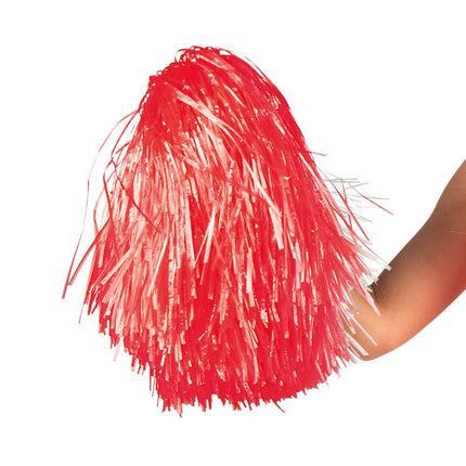 Pompom Rood 46cm van Boland koop je bij Partywinkel
