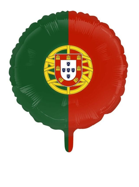 Portugal Helium Ballon Leeg 45cm van WeFiesta koop je bij Partywinkel