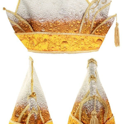 Prins Pils Muts Goud Galon Maat 63 van PartyXplosion koop je bij Partywinkel