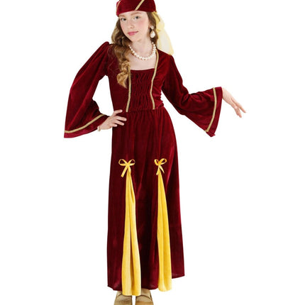 Prinses Jurk Meisje Middeleeuwen - Partywinkel - 8003558125364