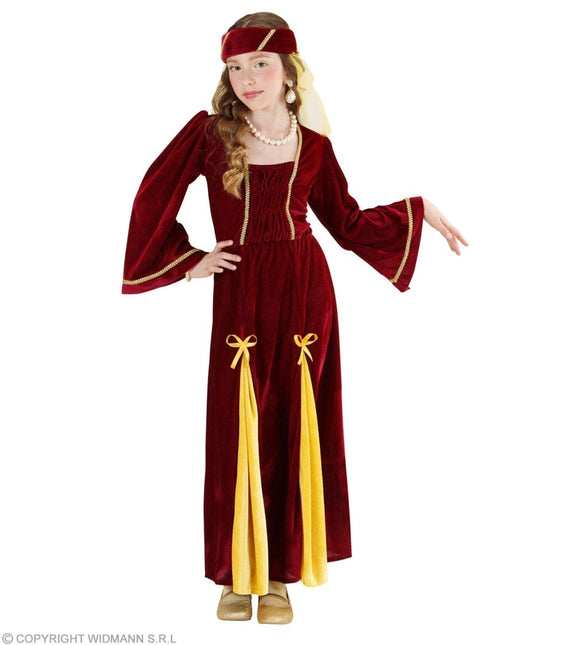 Prinses Jurk Meisje Middeleeuwen - Partywinkel - 8003558125364