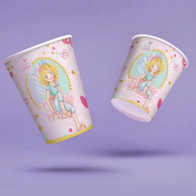 Prinses Lillifee Bekers 250ml 8st van VDV Benefit koop je bij Partywinkel