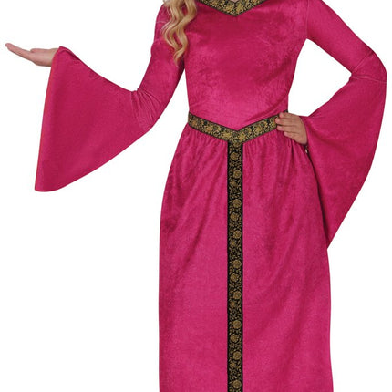 Prinsessen Jurk Fuchsia van Fiestas Guirca koop je bij Partywinkel