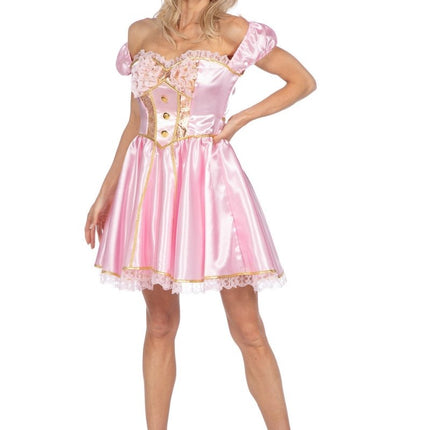 Prinsessen Jurk Roze Dames Sexy van Wilbers & Wilbers koop je bij Partywinkel
