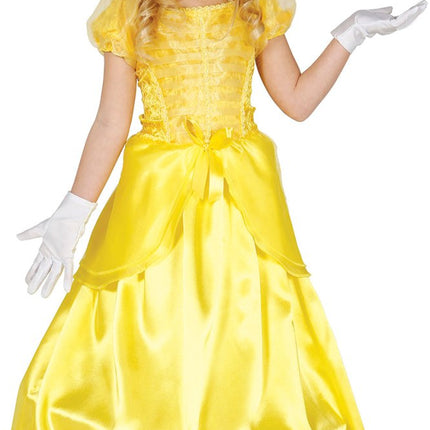Prinsessenjurk Geel Kind - Partywinkel - 8434077832004