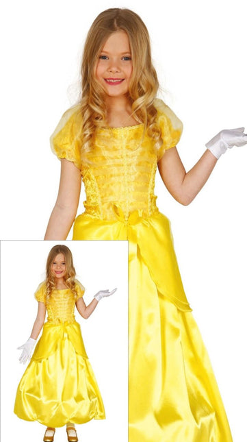 Prinsessenjurk Geel Kind - Partywinkel - 8434077832004