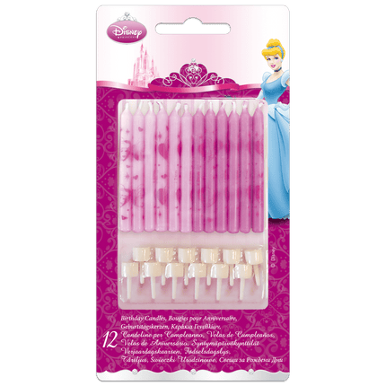 Prinssessen Kaarsjes 24 - delig van Procos koop je bij Partywinkel