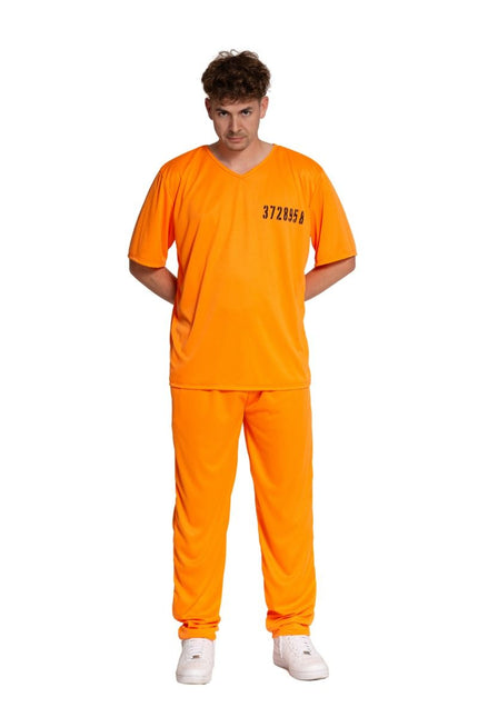 Więzień Orange Crooks Suit Uni