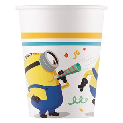 Kubki Minionki 200ml 8szt