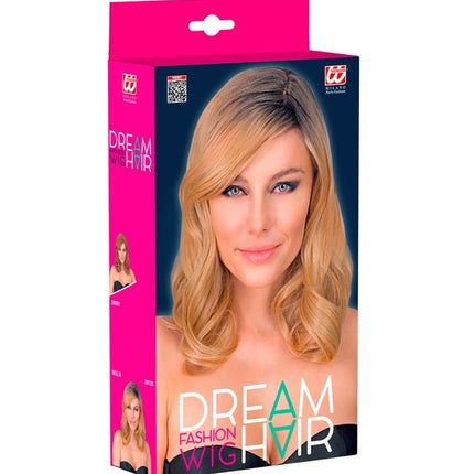 Pruik Droomhaar Bella Blond van Widmann koop je bij Partywinkel