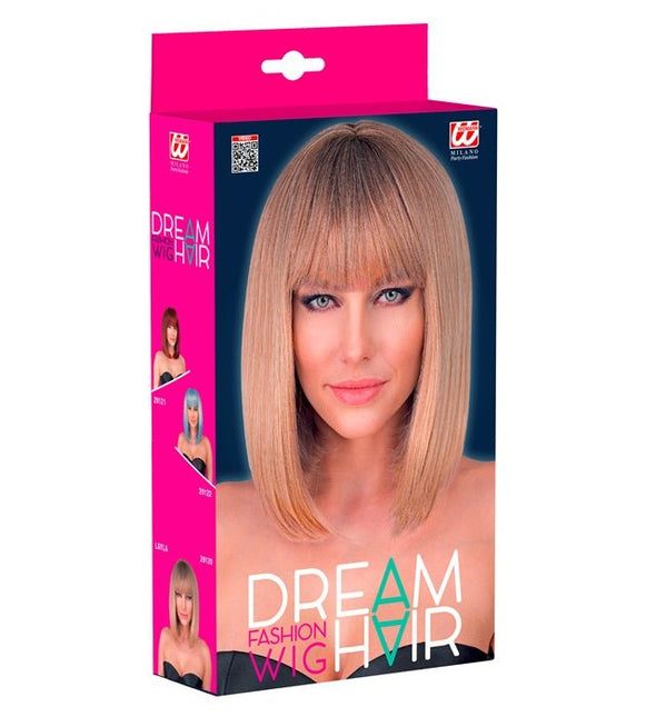 Pruik Droomhaar Layla Blond Amber van Widmann koop je bij Partywinkel