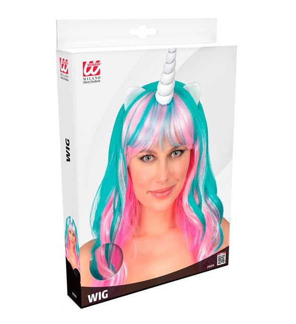 Pruik Eenhoorn van Widmann koop je bij Partywinkel