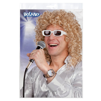 Pruik Met Bril van Boland koop je bij Partywinkel