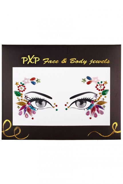 PXP Gezicht Sticker Face Jewels Festival Face van PXP Professional Colours koop je bij Partywinkel