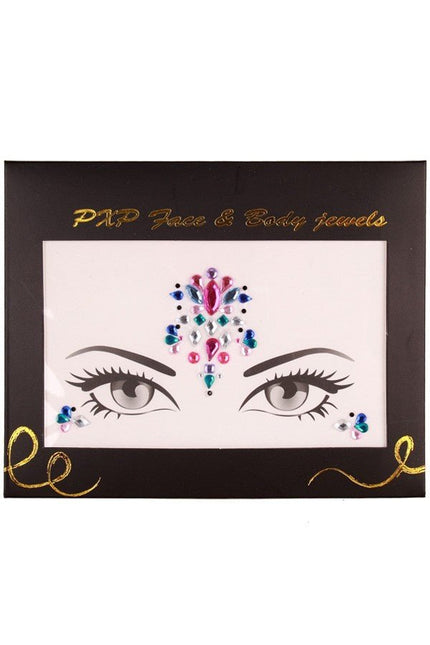 PXP Gezicht Sticker Face Jewels Model C van PXP Professional Colours koop je bij Partywinkel